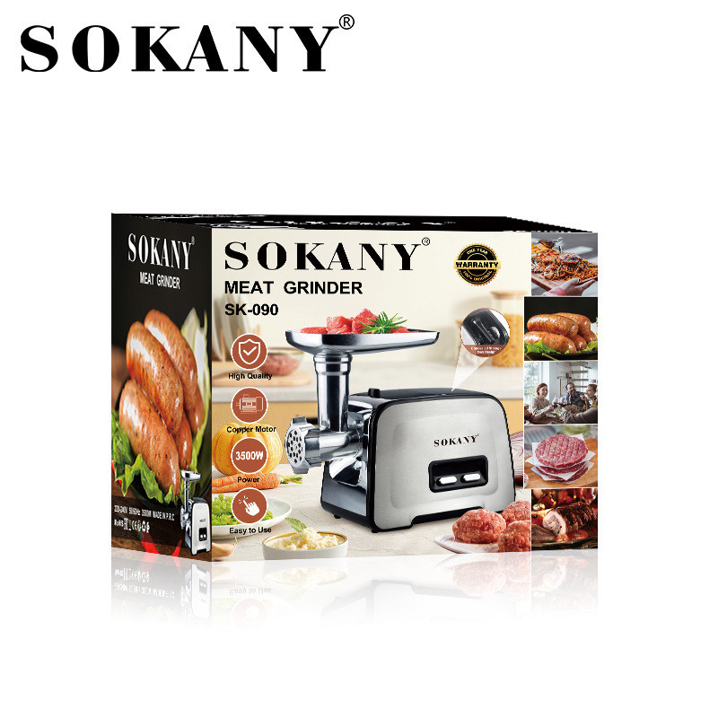Електром&apos;ясорубка Sokany SK090 професійна 3500 Вт