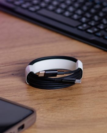Кабель для зарядження USB-С шнур 2м чорний