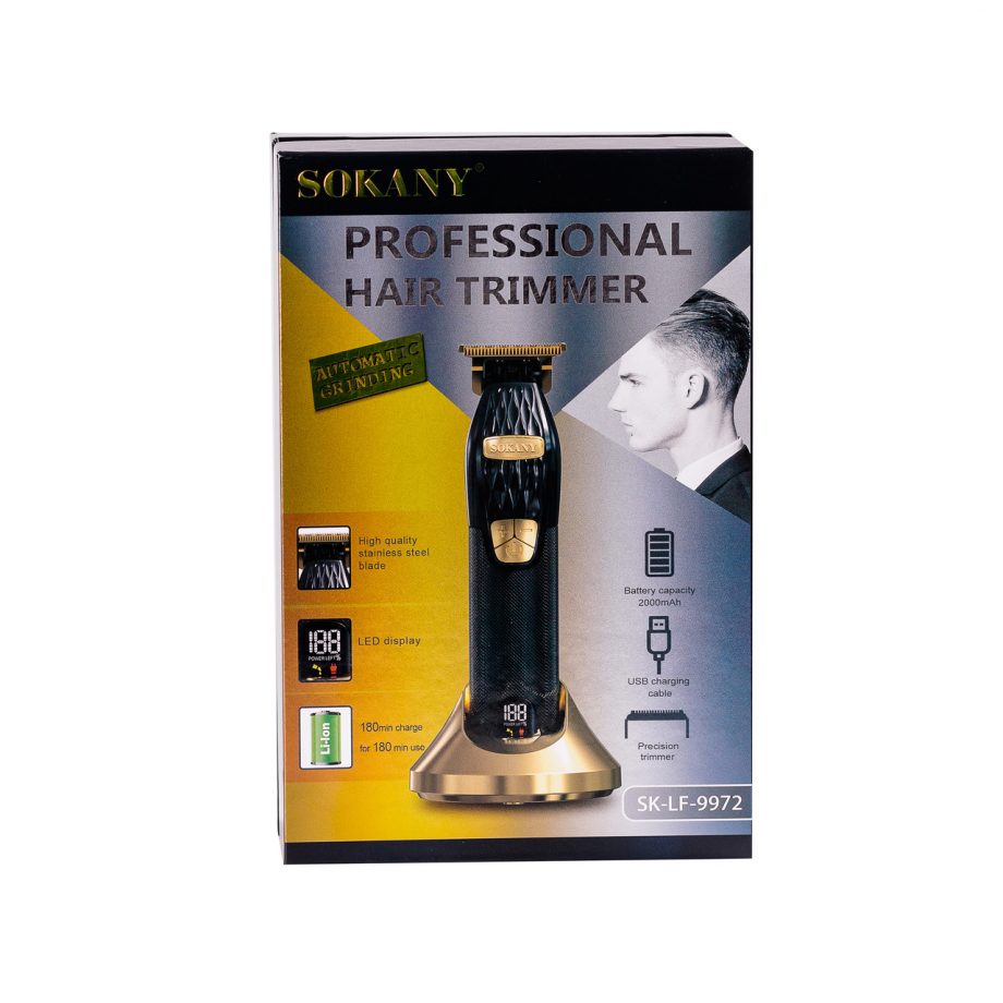Тример для стрижки Sokany SK-LF-9972 з LED дисплеєм