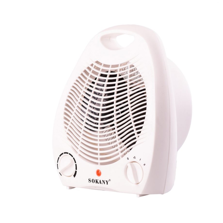 Тепловентилятор Sokany SK1650 2000W электрический белый
