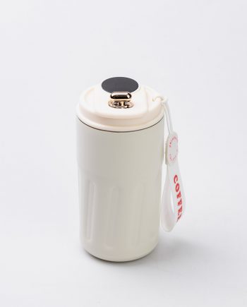 Термочашка Coffee з датчиком температури 500 мл біла
