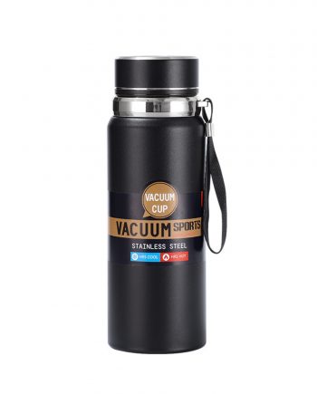 Термос Vacuum Sports 1 л чорний