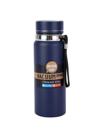 Термос Vacuum Sportsна з датчиком температури 1 л синій