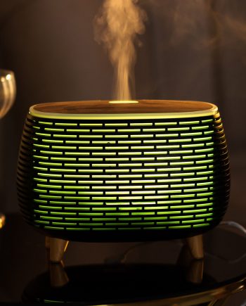 Зволожувач повітря Holdmay Life of Leisure Aroma Diffuser 400ml Чорний