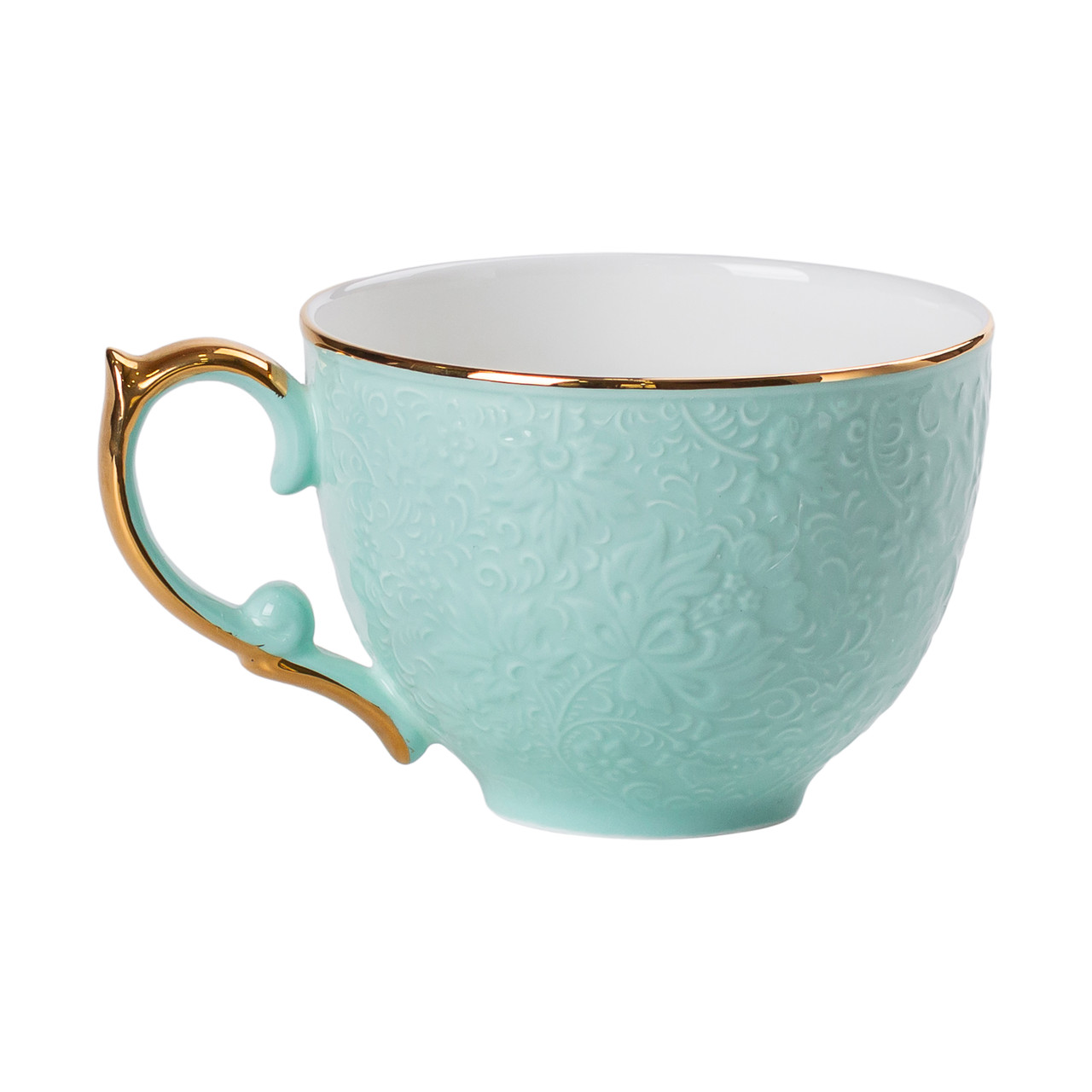 Чайний сервіз на 6 персон, бірюзовий