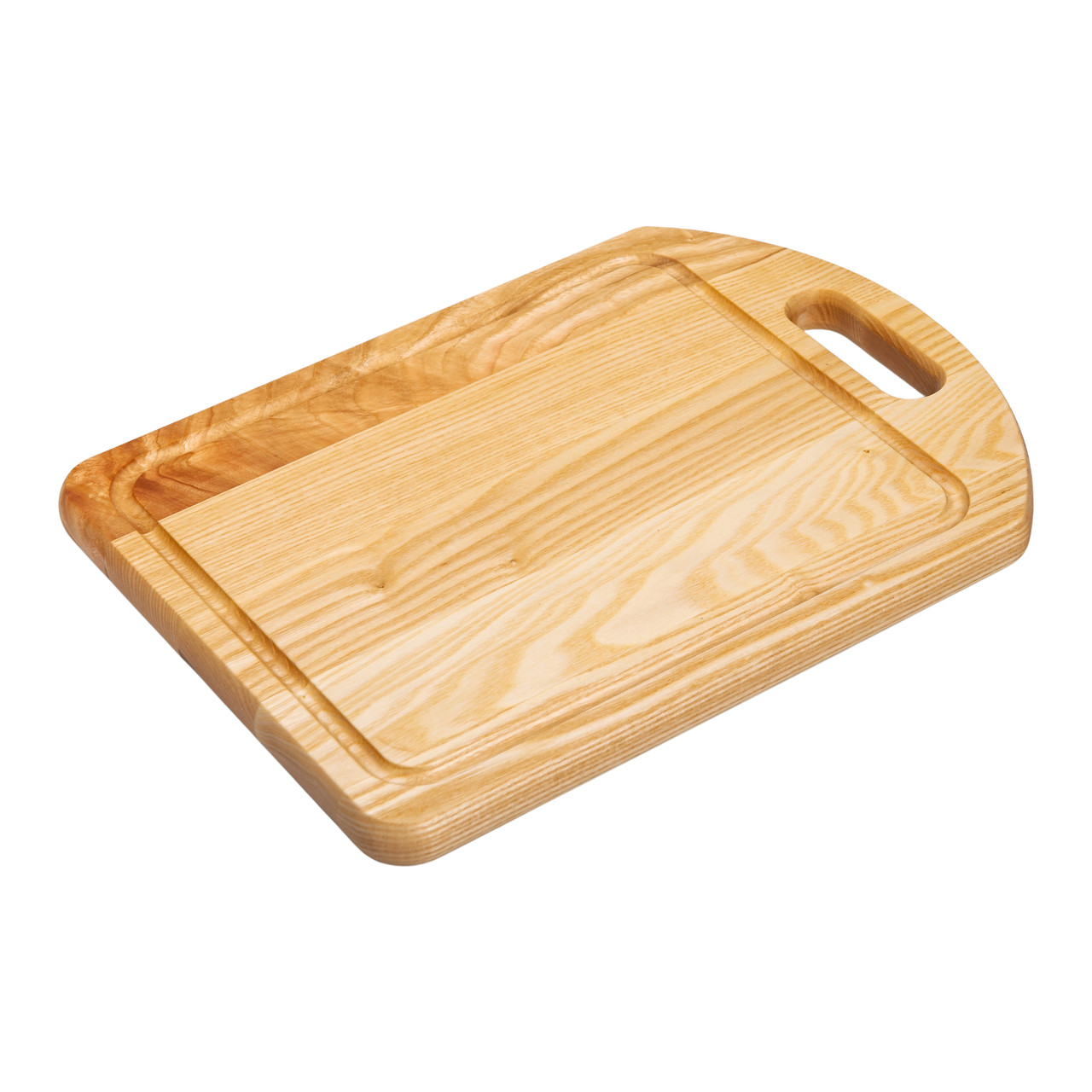 Обробна дерев'яна дошка прямокутна 35×25 см ясен