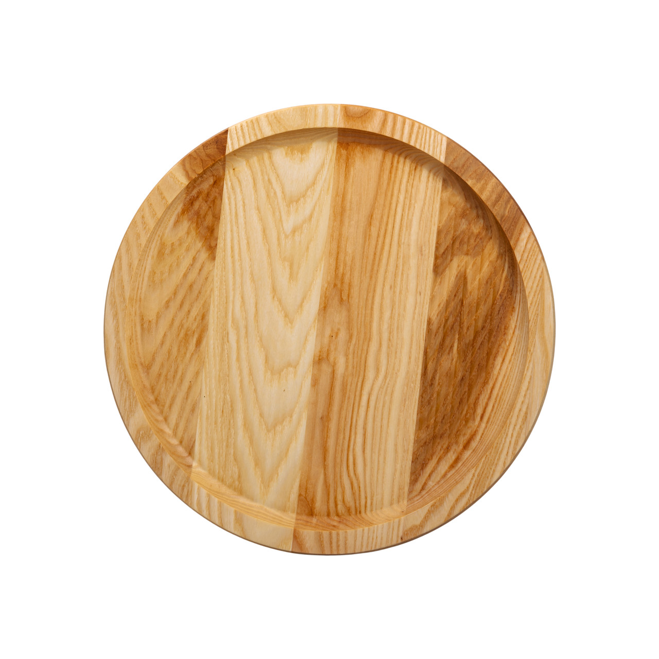 Кругла дошка для сервірування 30 см для подачі, ясен