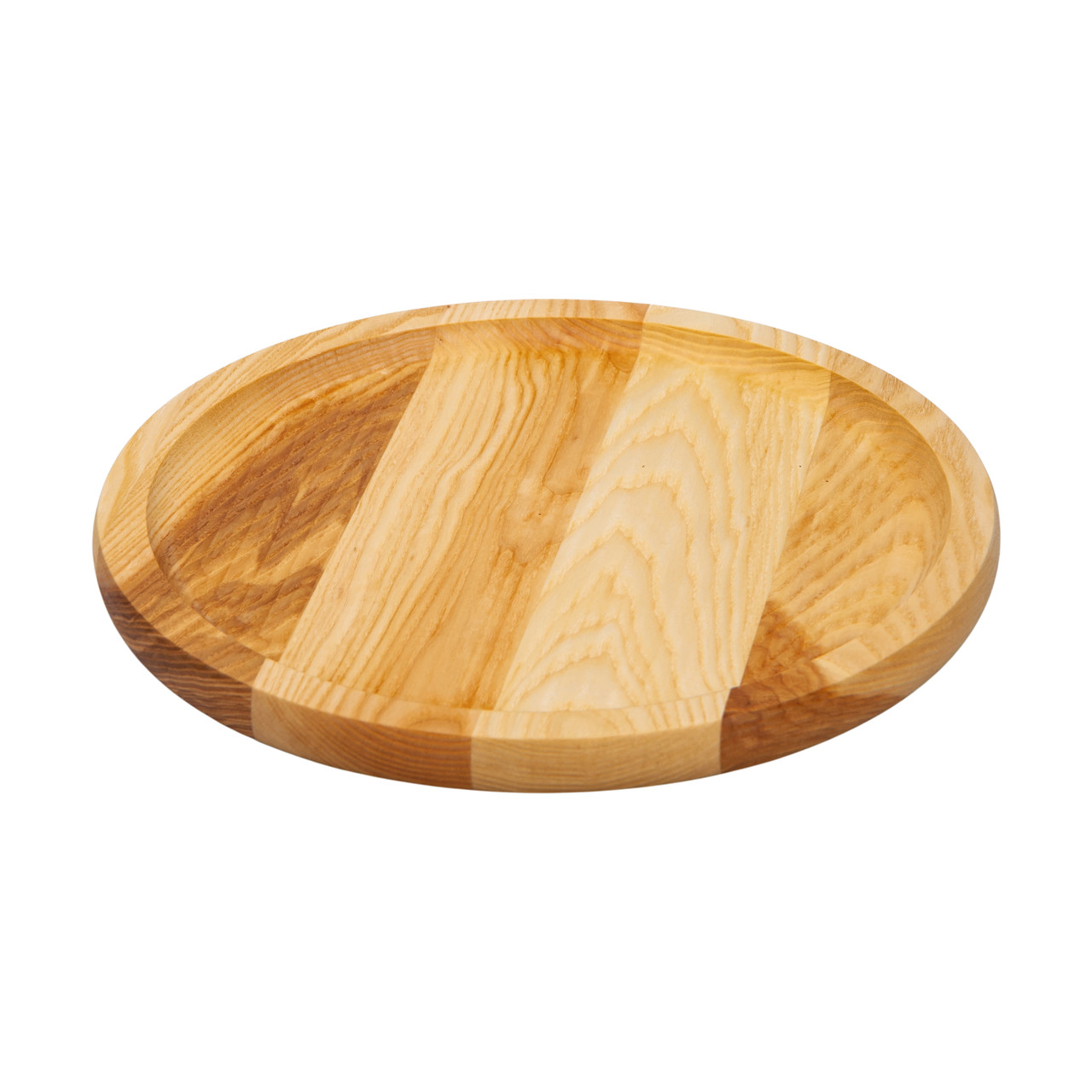 Кругла дошка для сервірування 30 см для подачі, ясен
