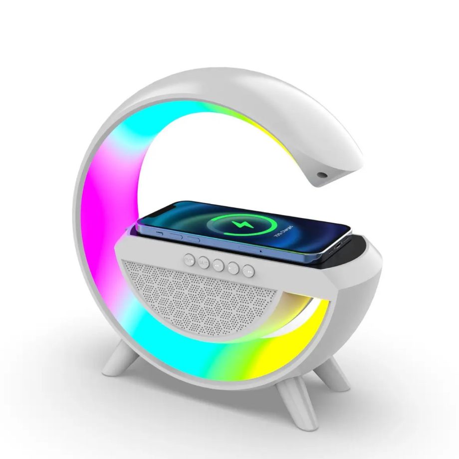 Портативна колонка з RGB-підсвіткою Wireless Charger
