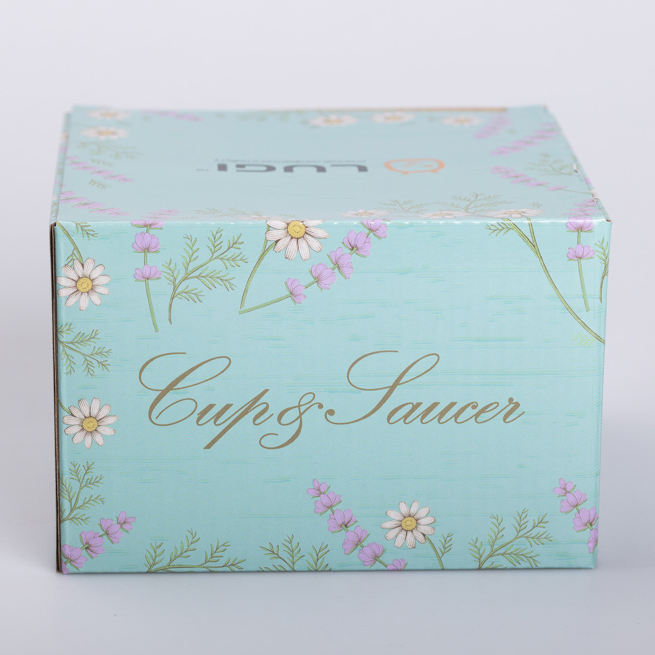 Керамічна чашка з блюдцем 250 (мл) для чаю та кави Жовта