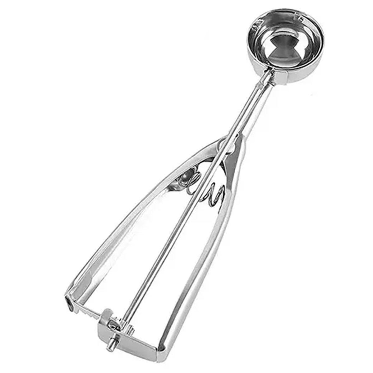 Кругла ложка для морозива 5,4х21,3 см із нержавіючої сталі