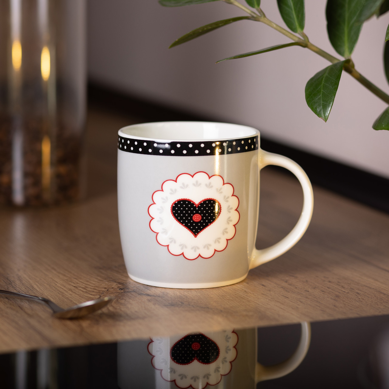 Чашка керамічна 400 (мл) для чаю та кави