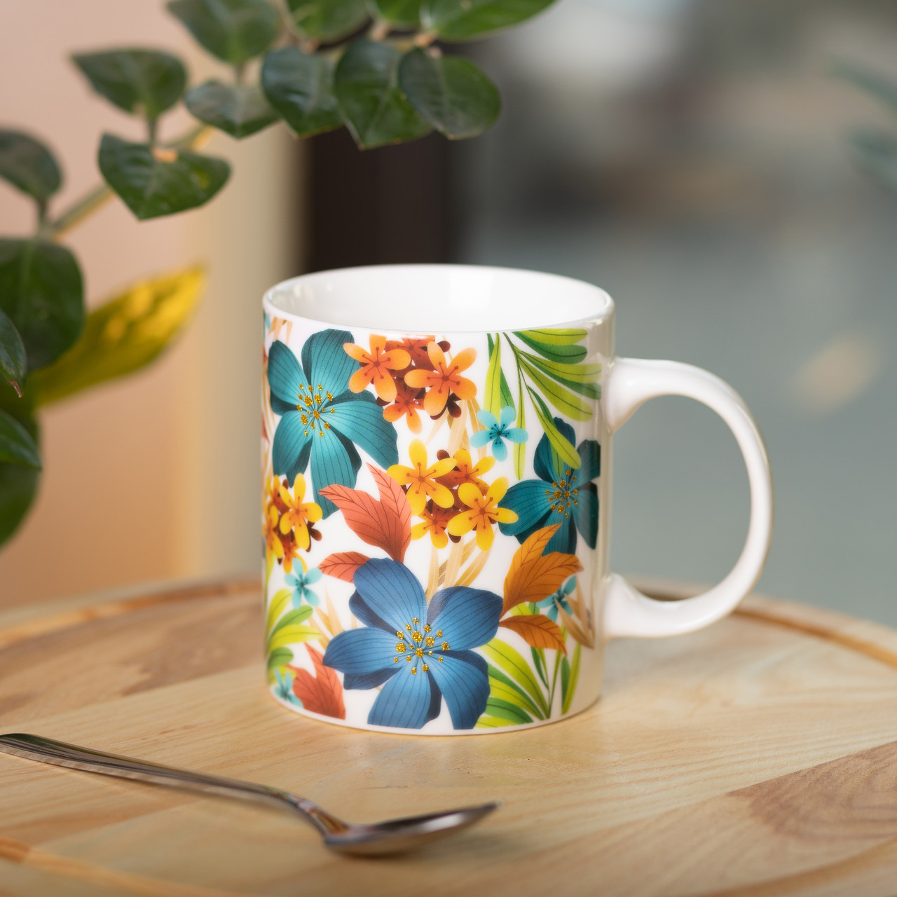 Кружка керамічна з малюнком 400 (мл) для чая та кави