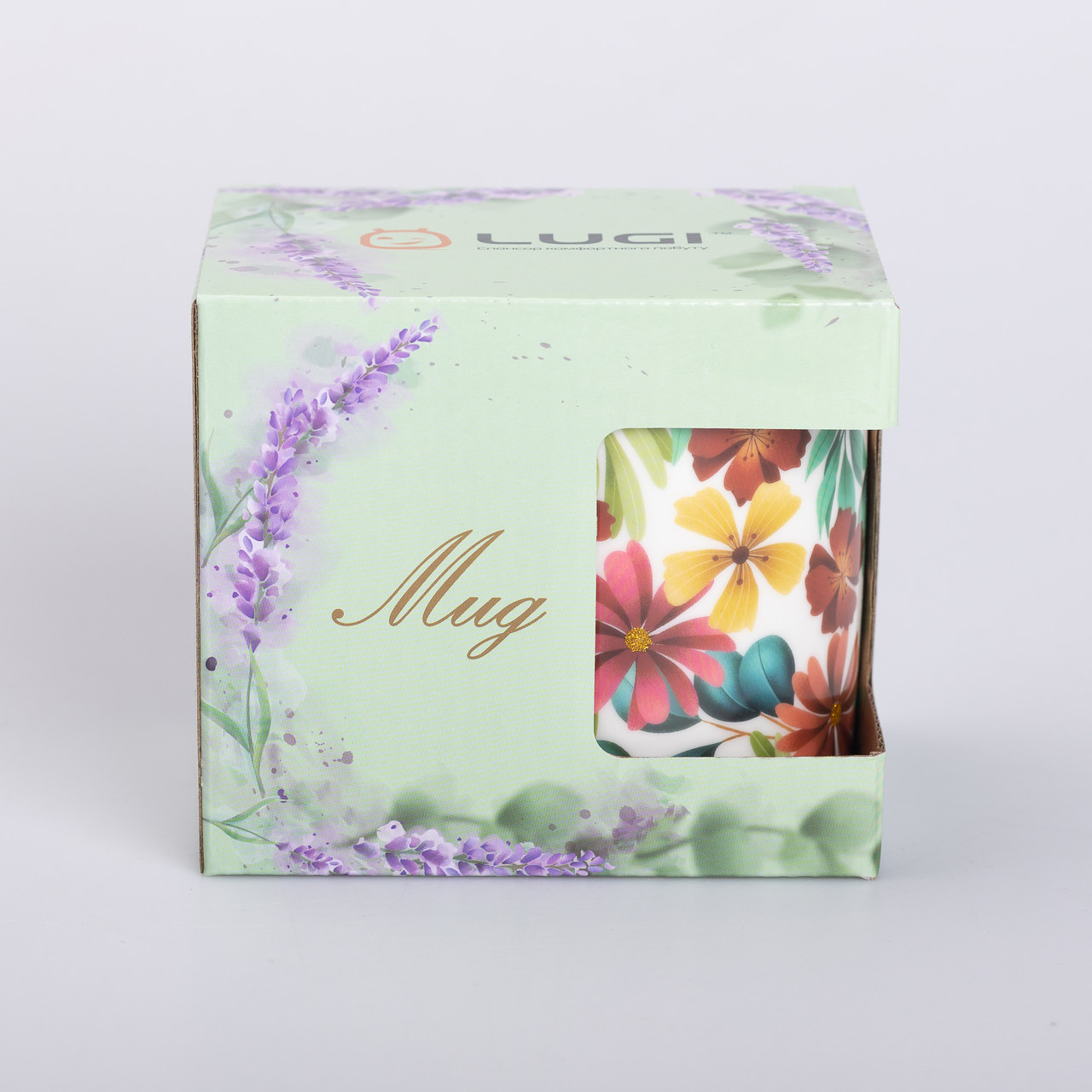 Кружка керамічна з малюнком 400 (мл) для чая та кави