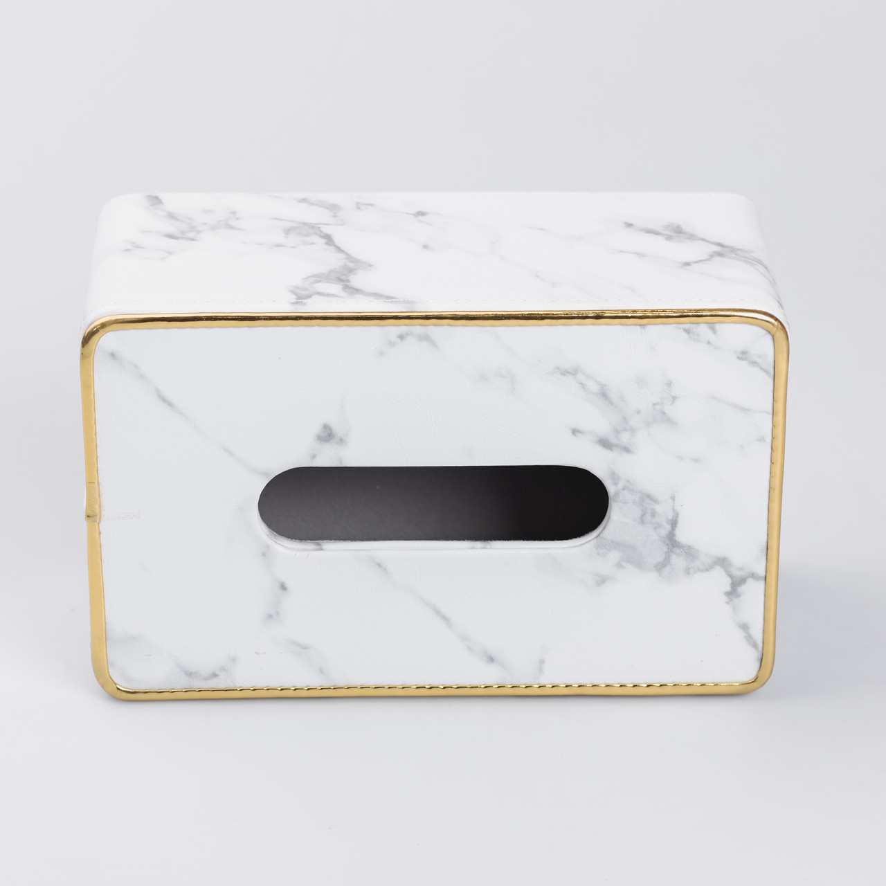 Серветниця з екошкіри прямокутна 21.5х13х9 см органайзер для серветок на стіл