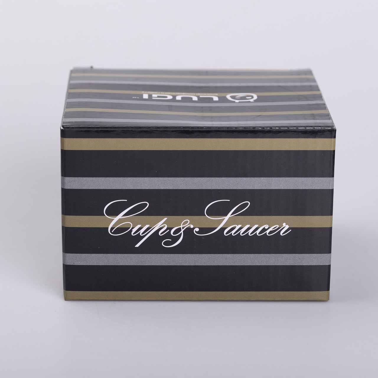 Керамічна чашка з блюдцем 200 (мл) для чаю та кави