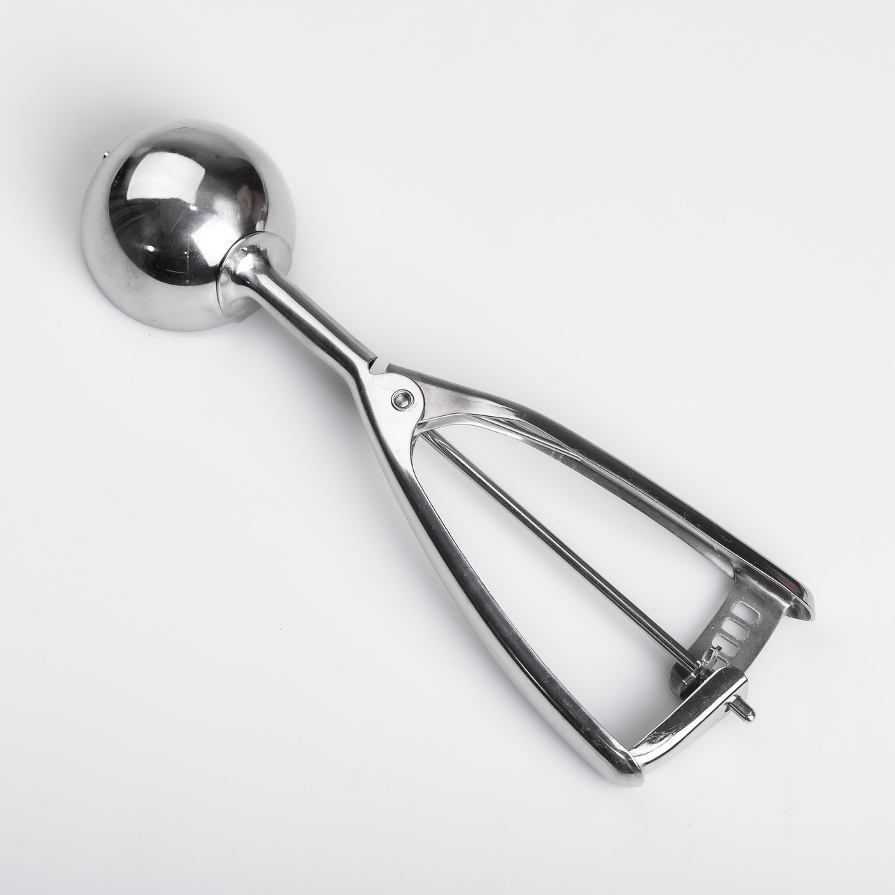 Кругла ложка для морозива 5,4х21,3 см із нержавіючої сталі