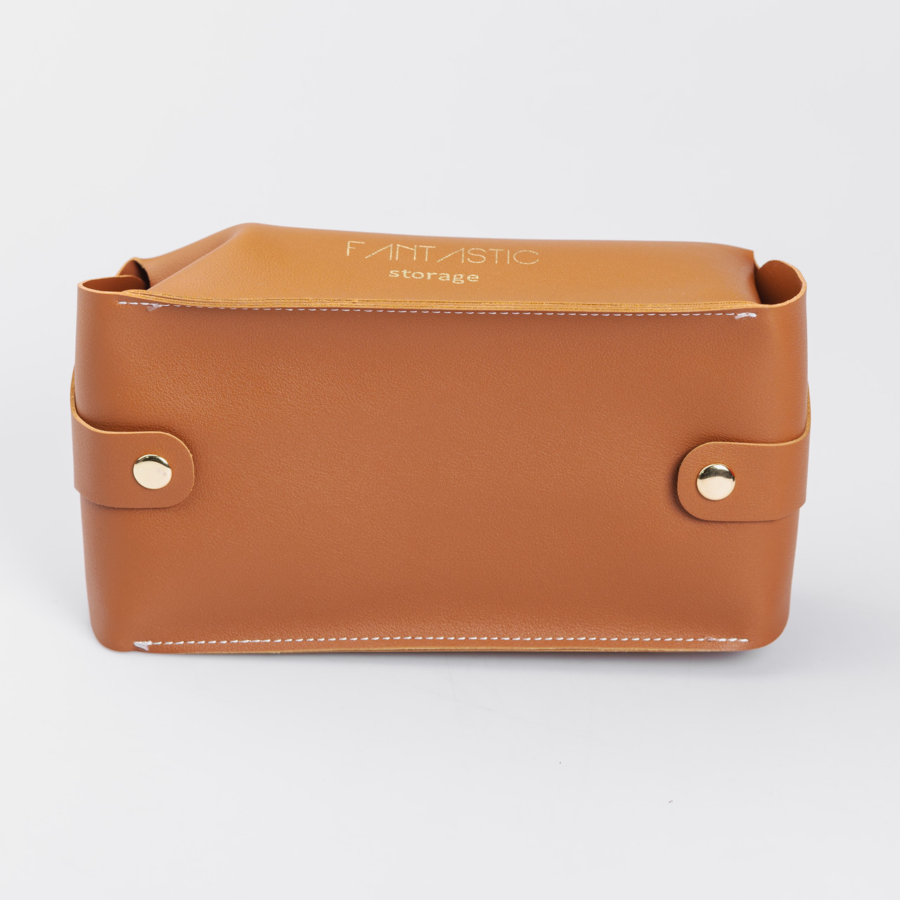 Серветниця автомобільна 21х12х8 см контейнер для серветок, Коричневий