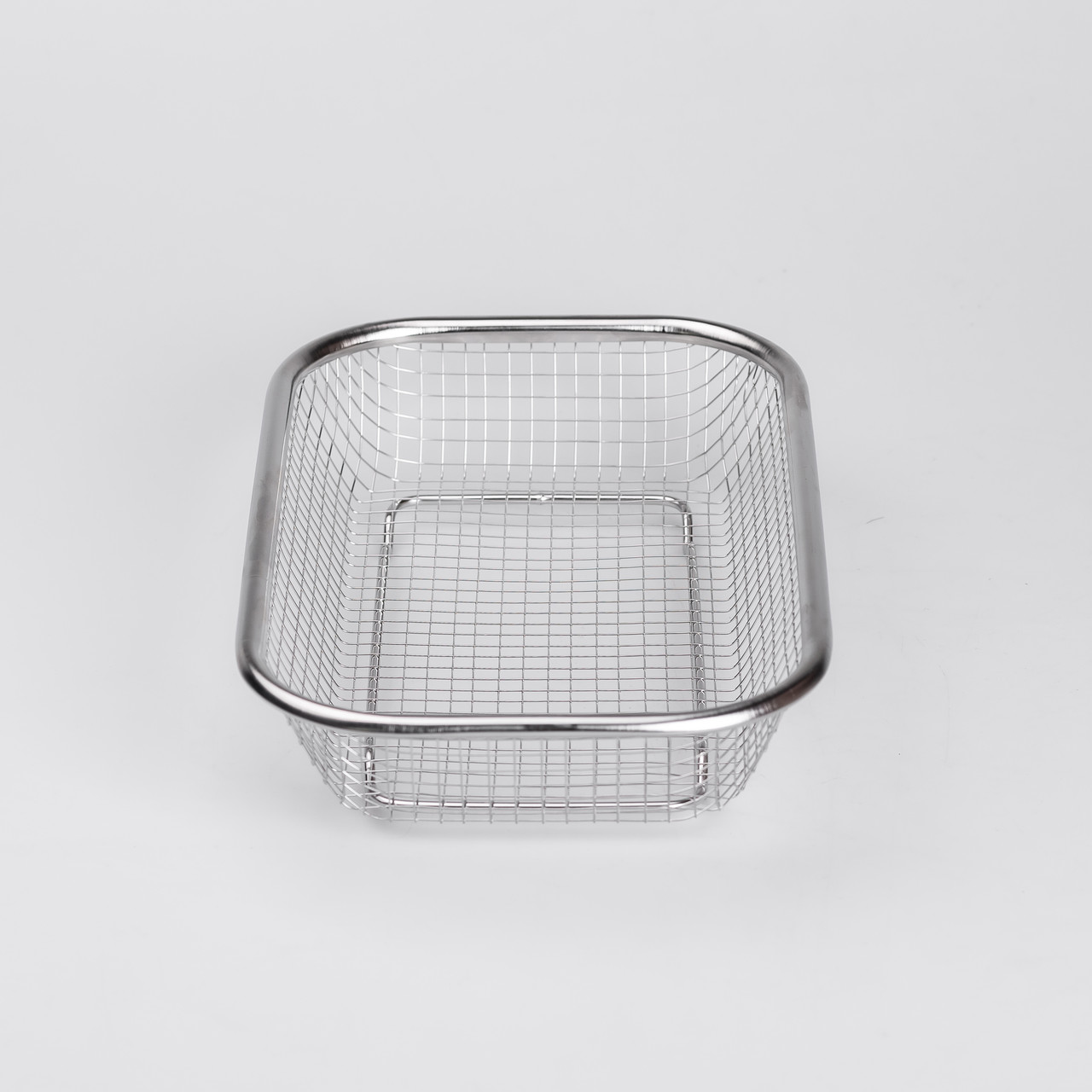 Сито-кошик для миття овочів та фруктів 24х15х5 см друшляк з нержавіючої сталі