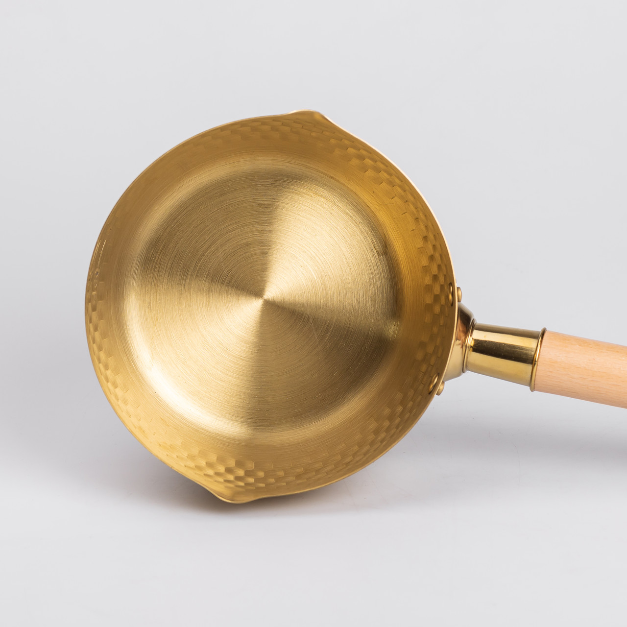 Сотейник із нержавіючої сталі 1.4 л з дерев'яною ручкою