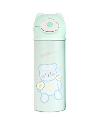 Термокружка дитяча Beizhiming Vacuum Cup 420ml термос із поїлкою М&apos;ятний