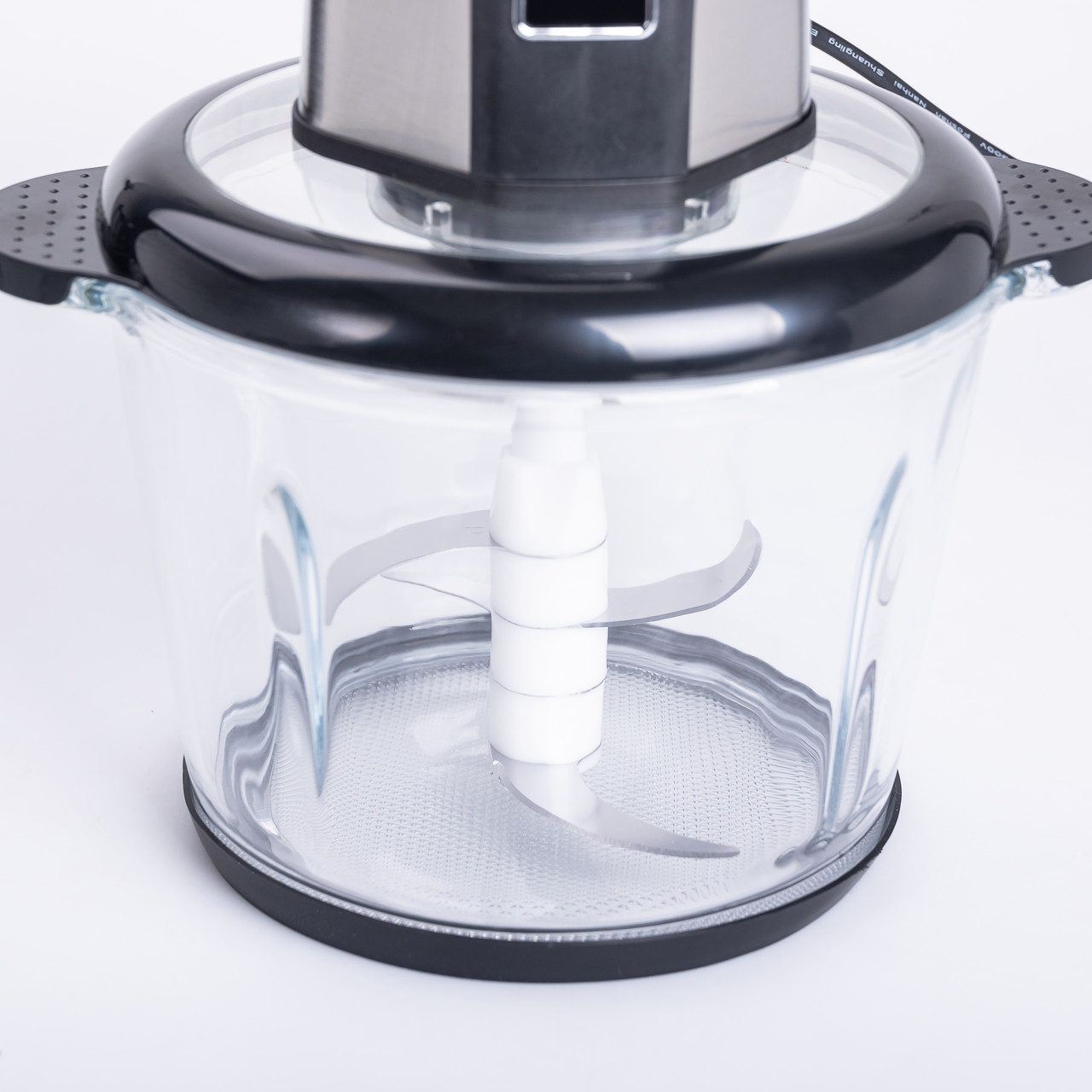 Чопер подрібнювач 800 Вт 4 леза з чашею на 3 літри 2 швидкості м'ясорубка Sokany