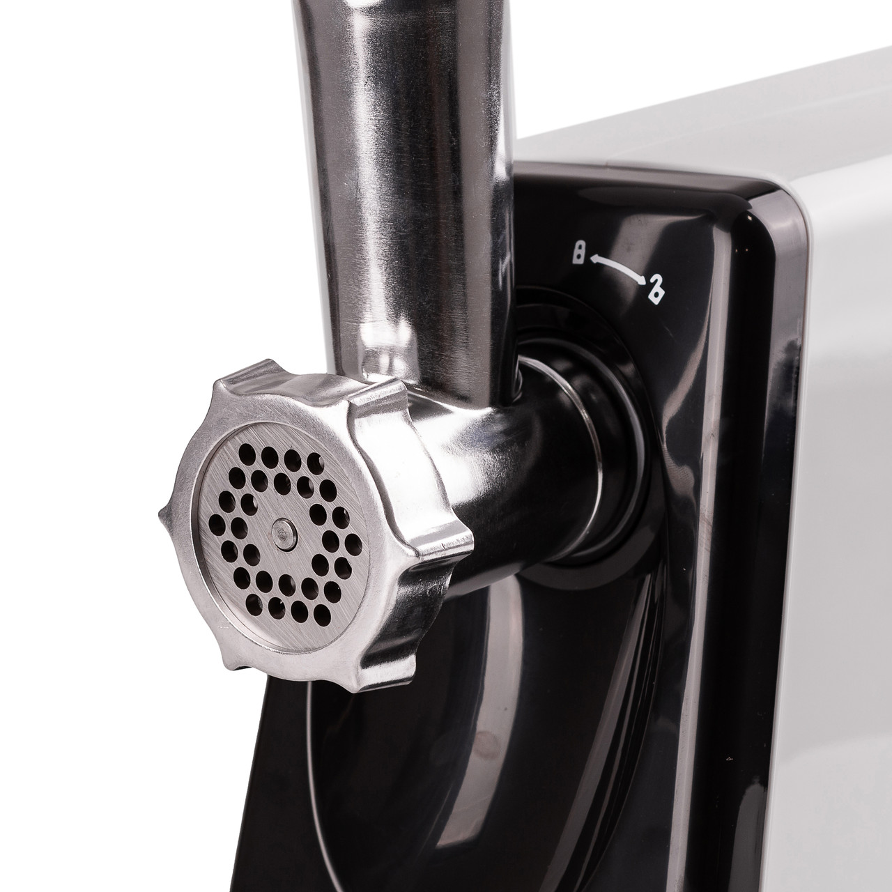 Електрична м'ясорубка для фаршу Sokany електром'ясорубка для дому потужна 2500 Вт з насадками Біла