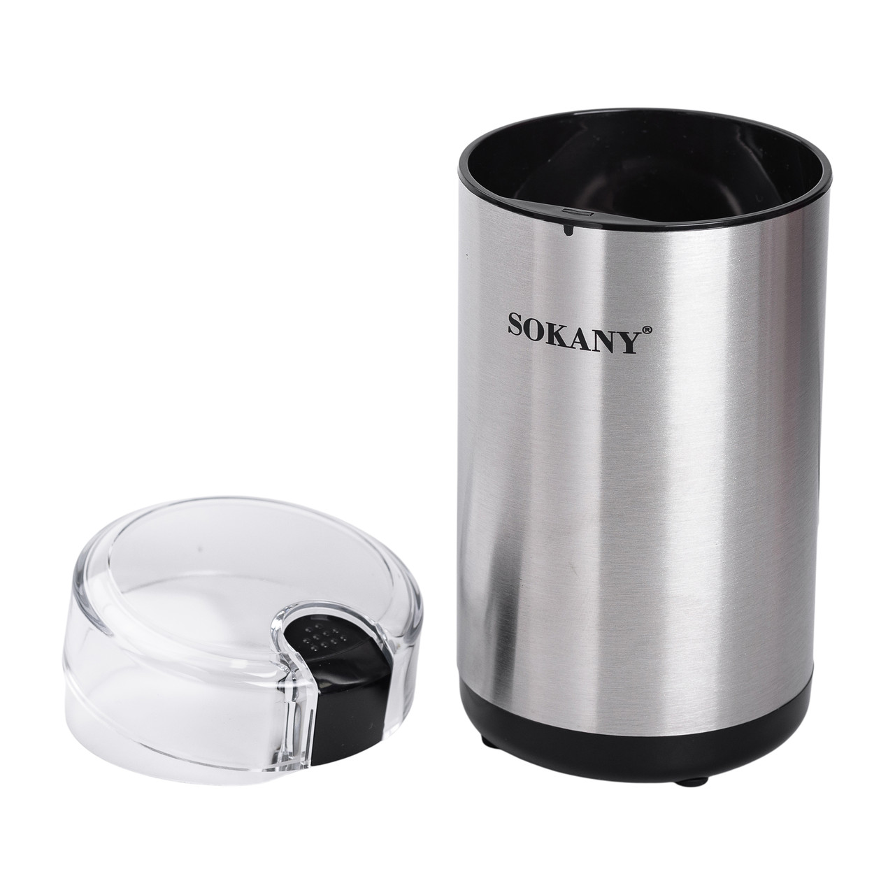 Кавомолка електрична 150 Вт 50 г подрібнювач мультимолка для дрібного помолу Sokany
