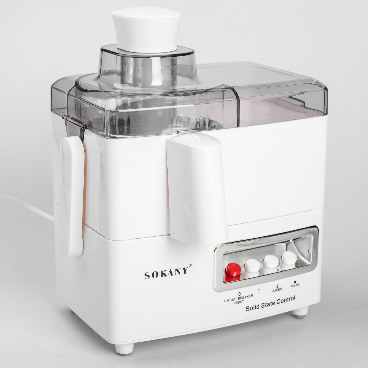 Кухонний комбайн із соковижималкою та кавомолкою 4 в 1 блендер 800 Вт Sokany
