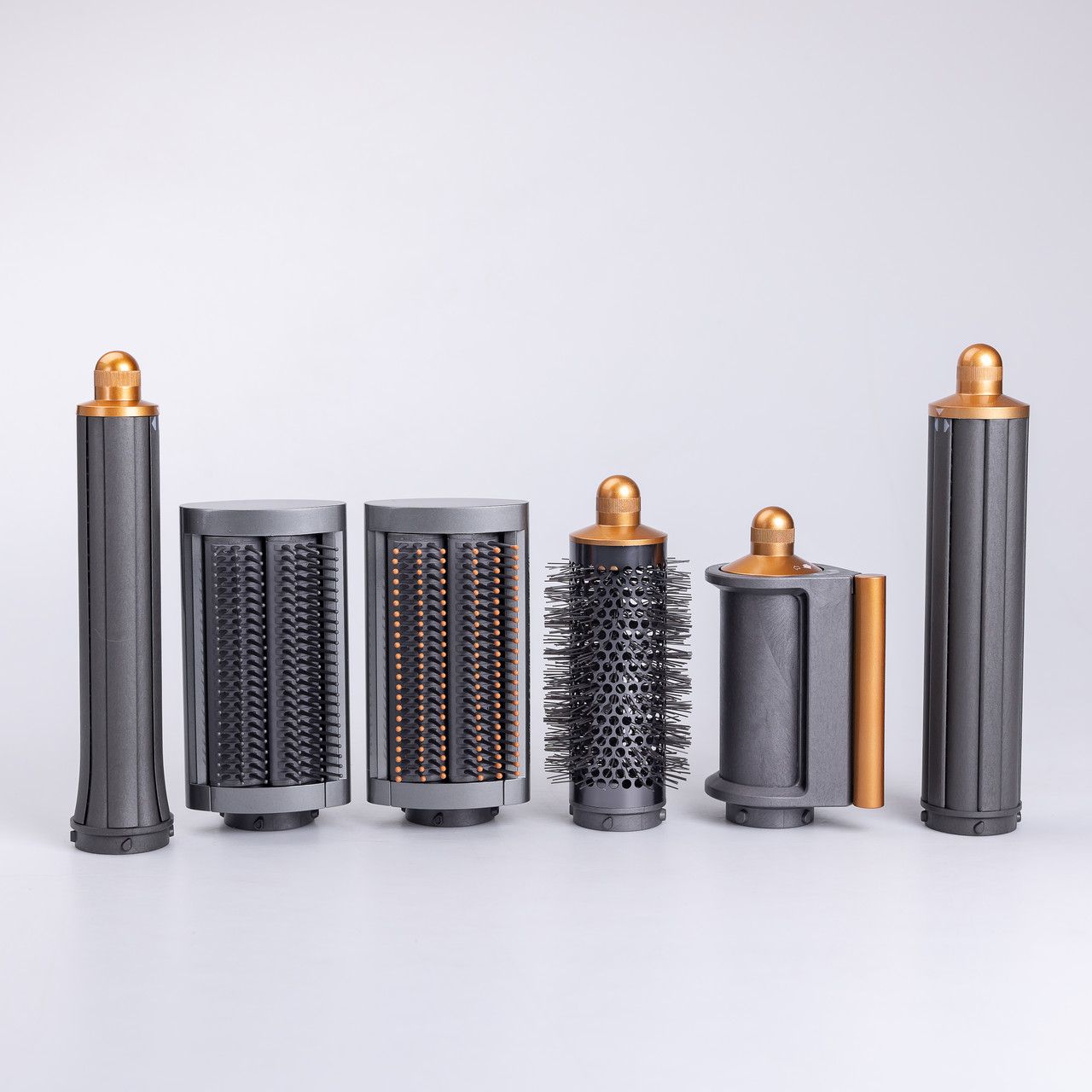 Мультисталер для волосся Airwrap Complete Long 6 насадок, сірий