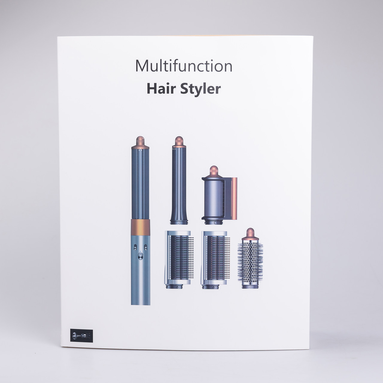 Мультисталер для волосся Airwrap Complete Long 6 насадок, сірий