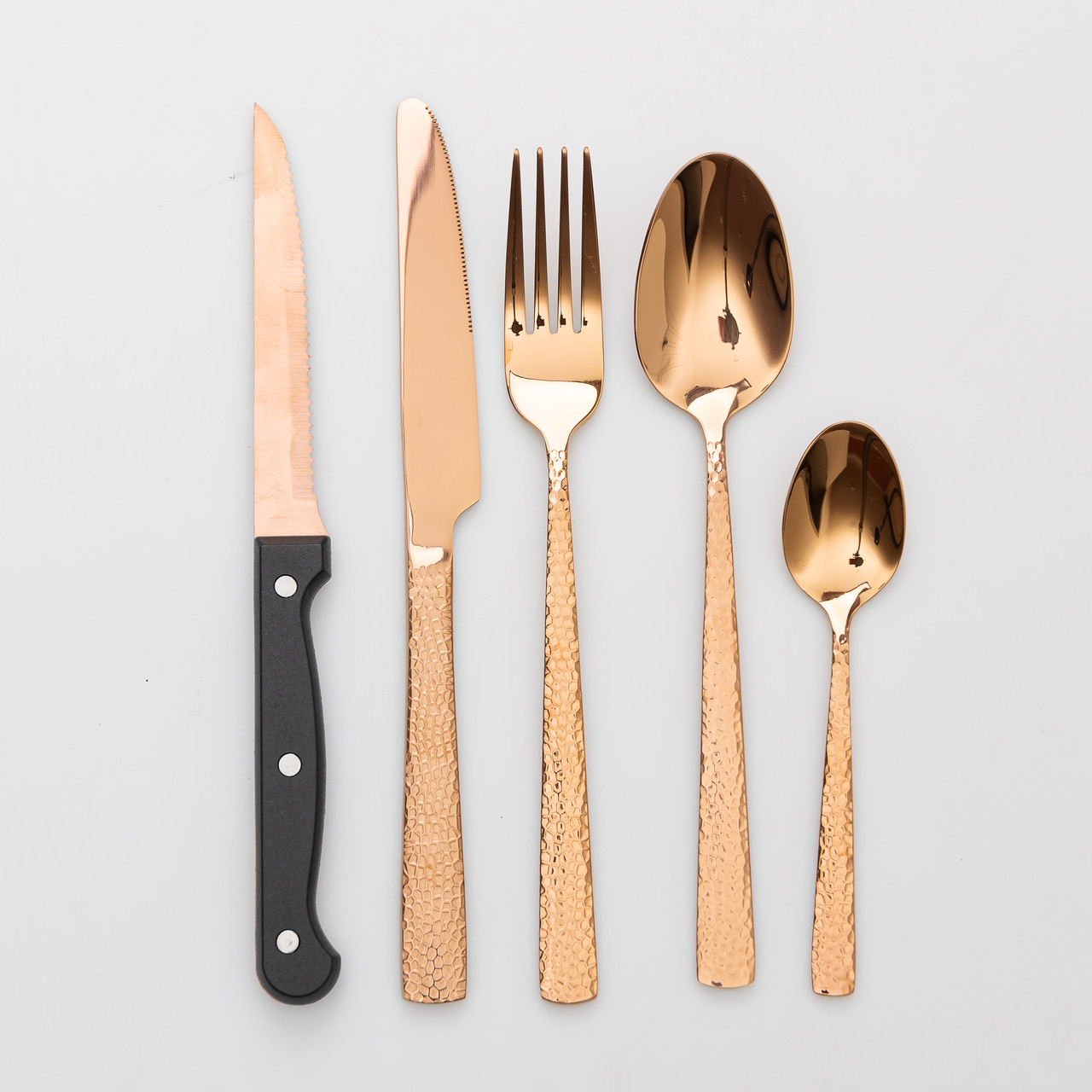 Набір столових приборів у футлярі на 6 персон столовий набір 30 предметів Бронза