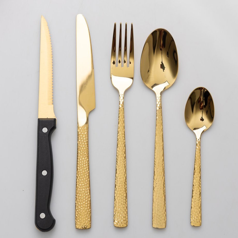 Набір столових приборів у футлярі на 6 осіб столовий набір 30 предметів у футлярі Золото