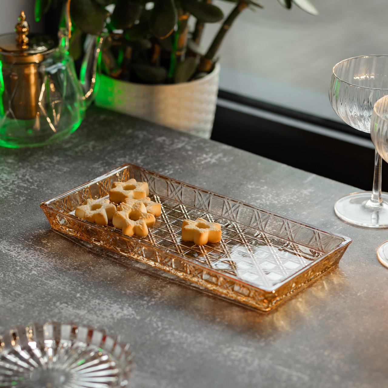 Блюдо для сервірування прямокутне 27.5х13.5х2.5 см