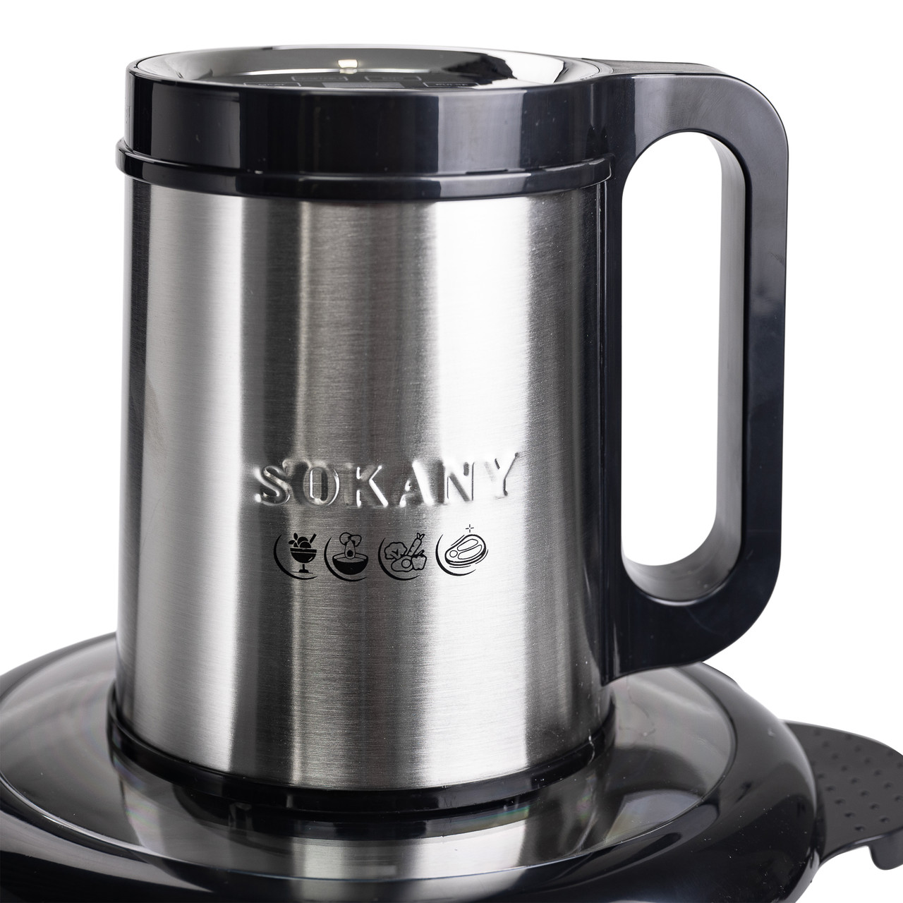 Чопер подрібнювач 800 Вт 4 леза з чашею на 3 літри м'ясорубка Sokany