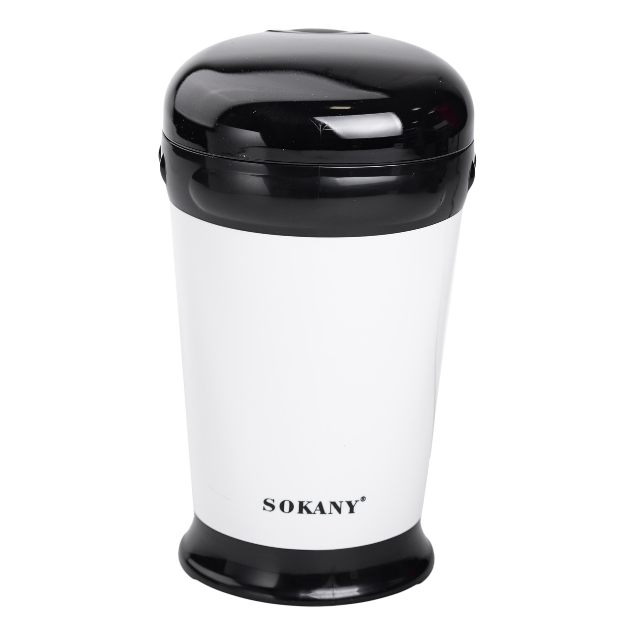 Електро кавомолка 180 Вт автоматична 75 г для дому з дрібним помолом Біла Sokany