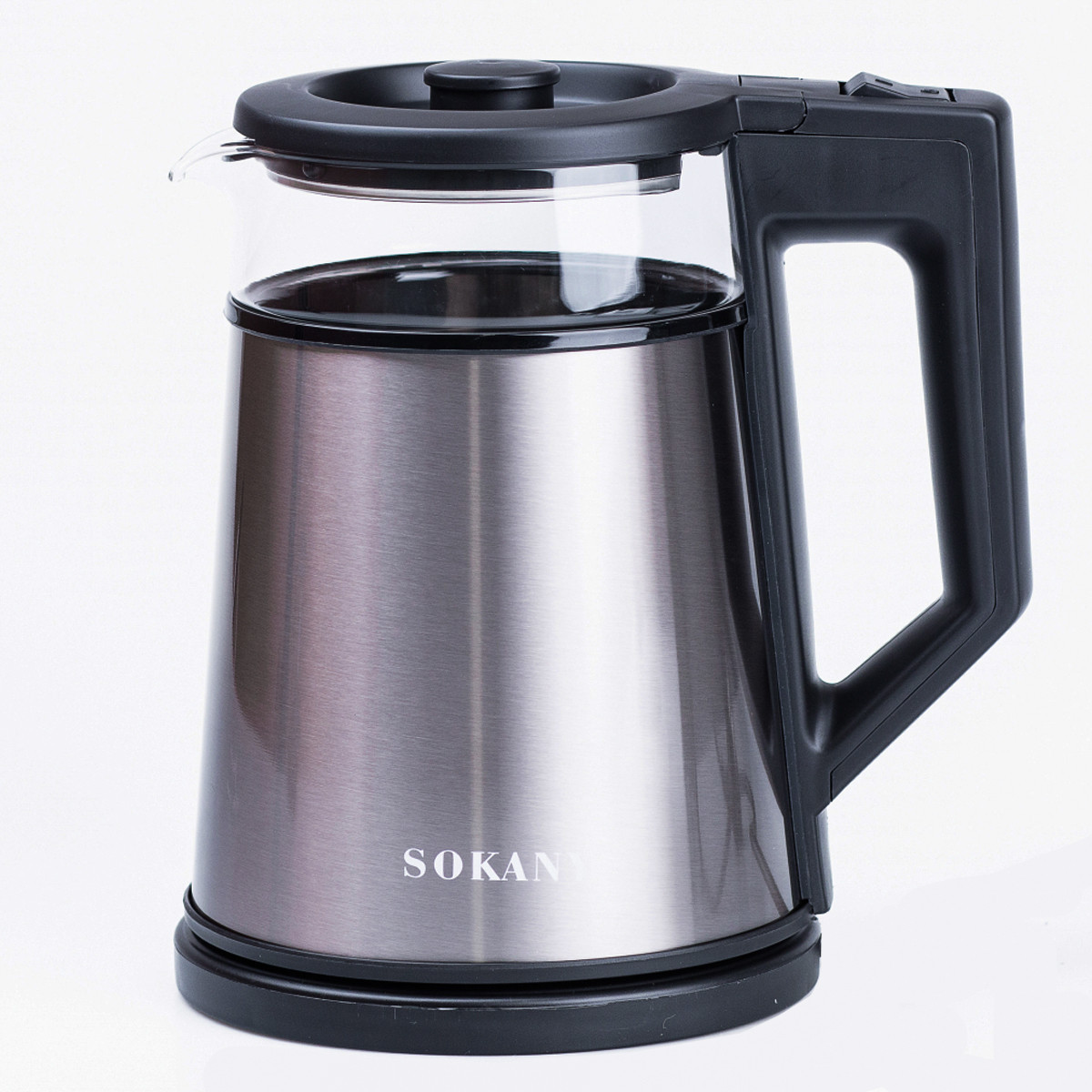 Електрочайник з автоматичним вимкненням 1.7 л Sokany побутовий 2000 Вт