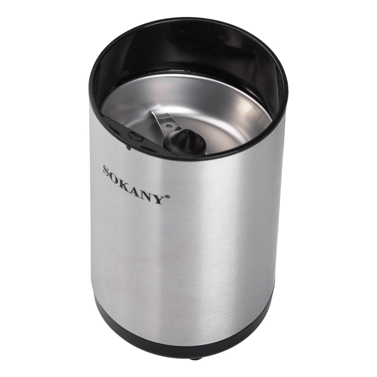 Кавомолка електрична 150 Вт 50 г подрібнювач мультимолка для дрібного помолу Sokany