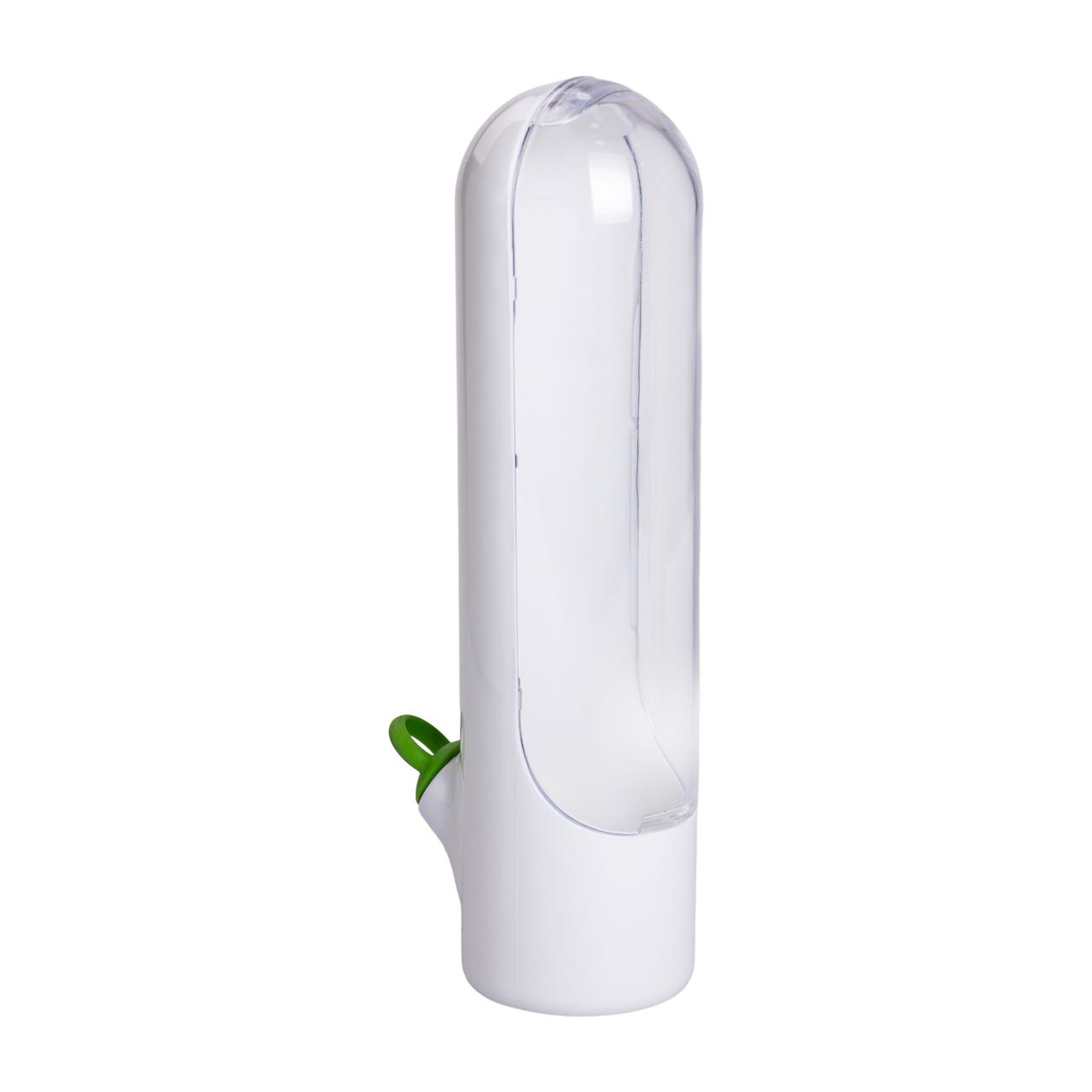 Контейнер для зберігання зелені в холодильнику 25*6 см ємність для зелені Білий