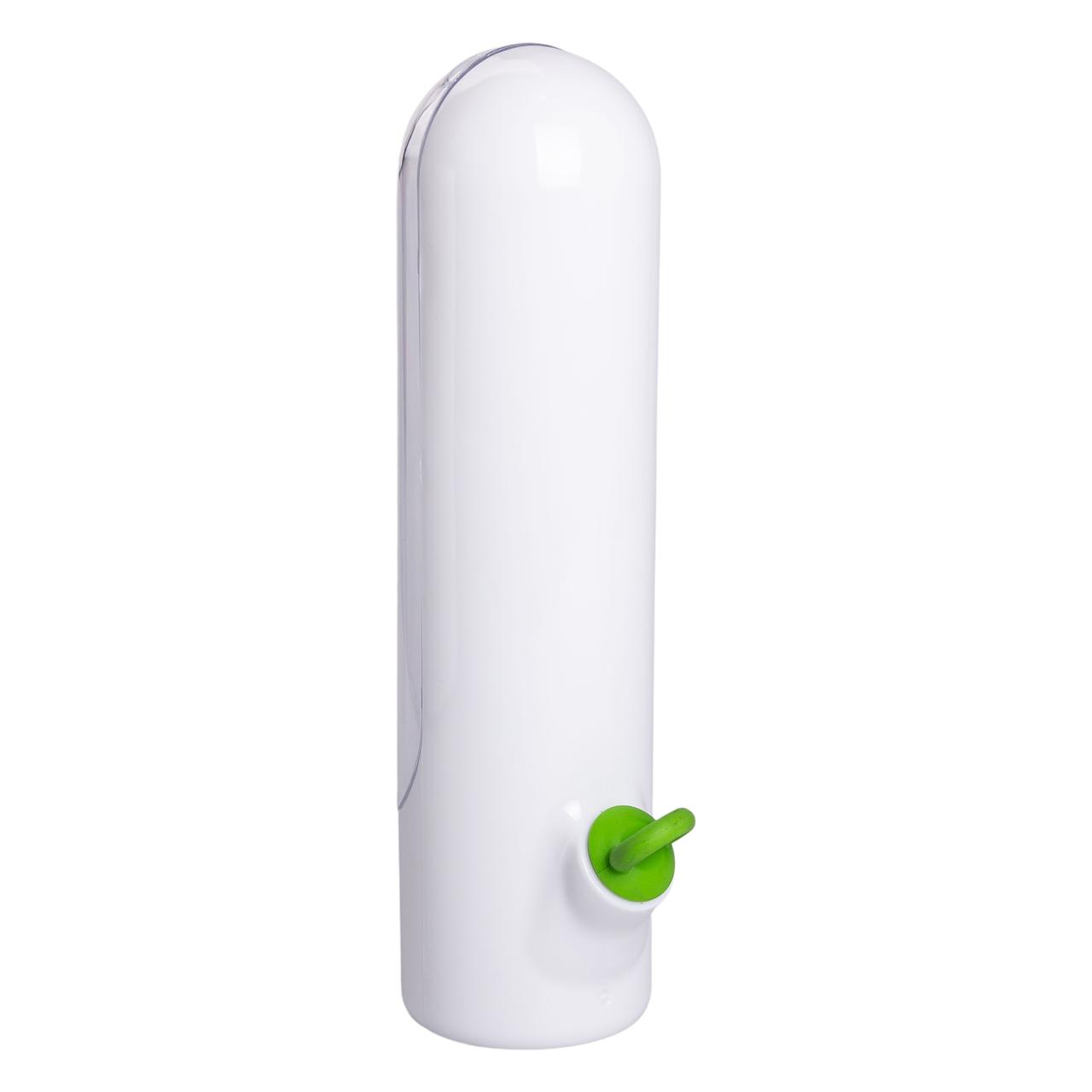 Контейнер для зберігання зелені в холодильнику 25*6 см ємність для зелені Білий