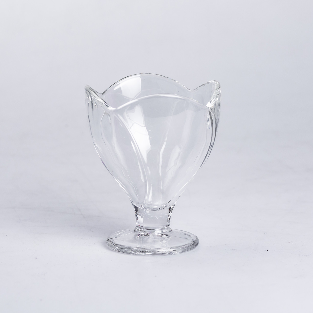 Набір креманок на ніжці 6 шт креманки скляні для десертів, морозива, желе набір 180 мл