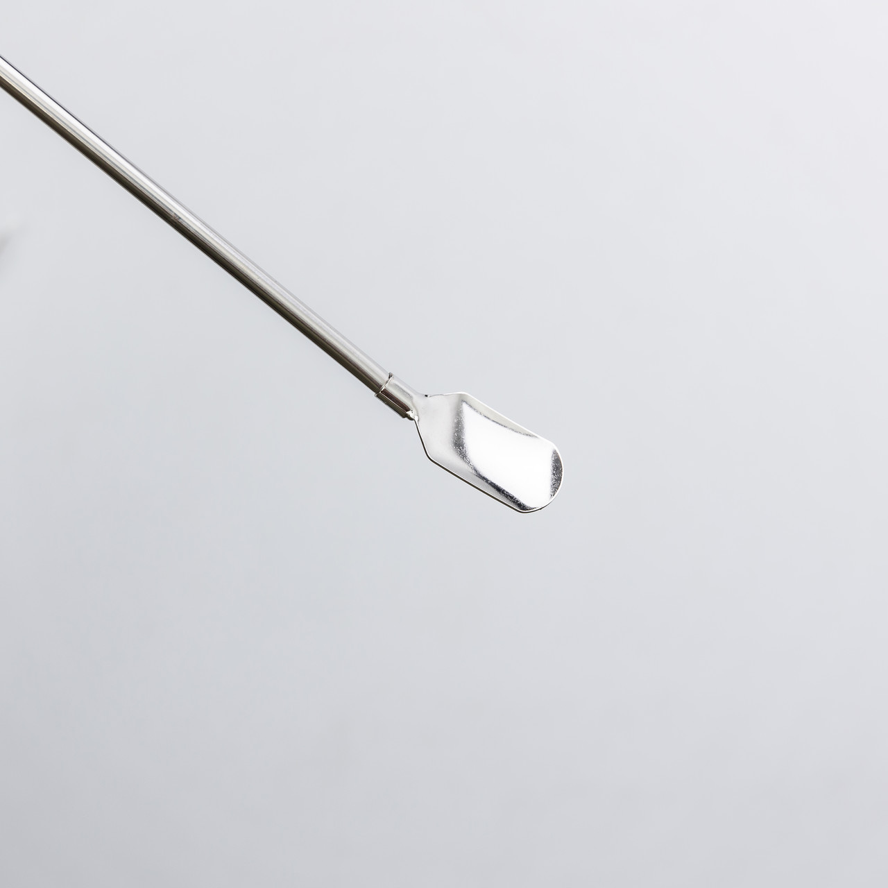 Набір багаторазових ложок-трубочок 6 шт для напоїв 22 см зі щіткою для миття з нержавіючої сталі Сірий