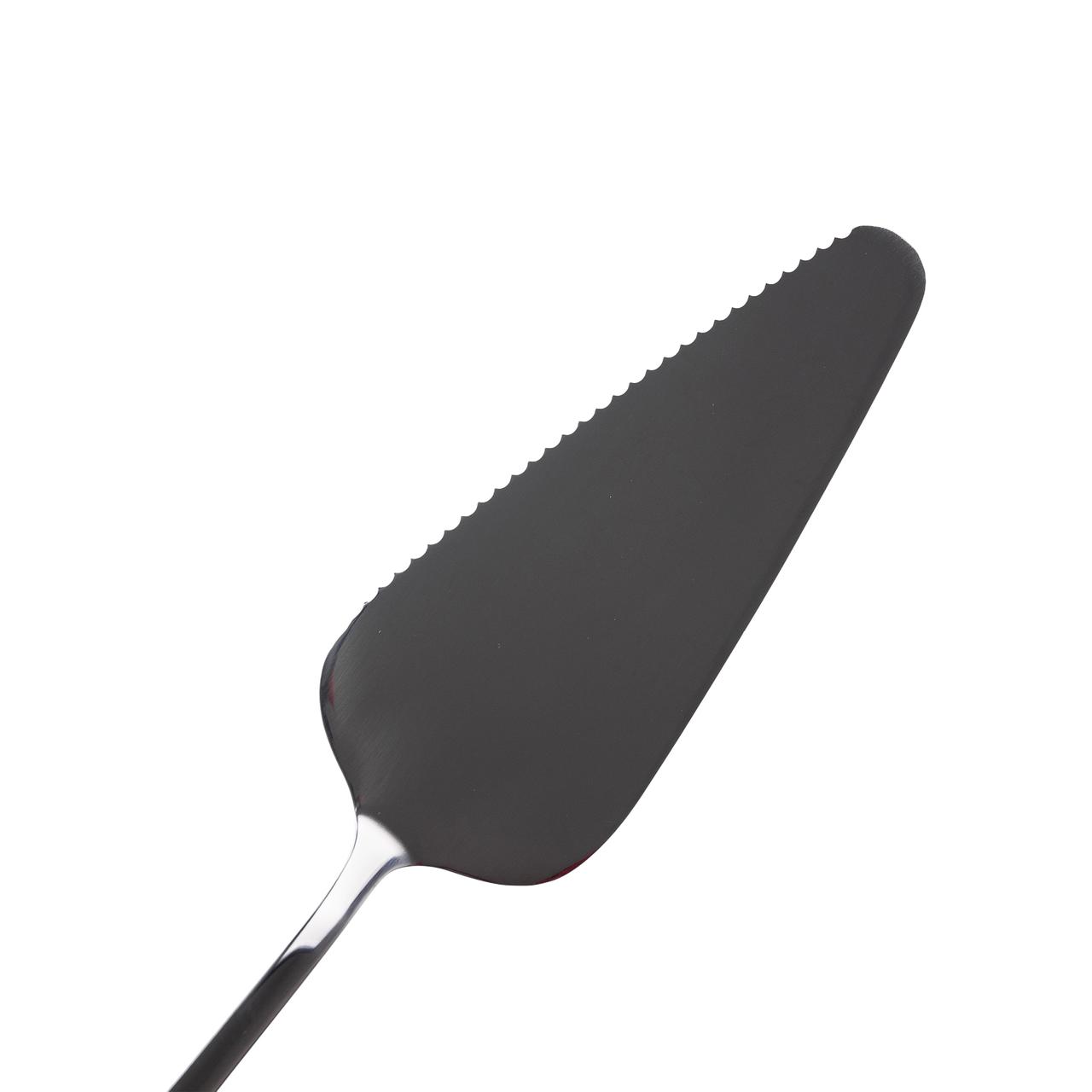 Набір приладів для подачі торта 4 предмети з нержавіючої сталі Сріблястий