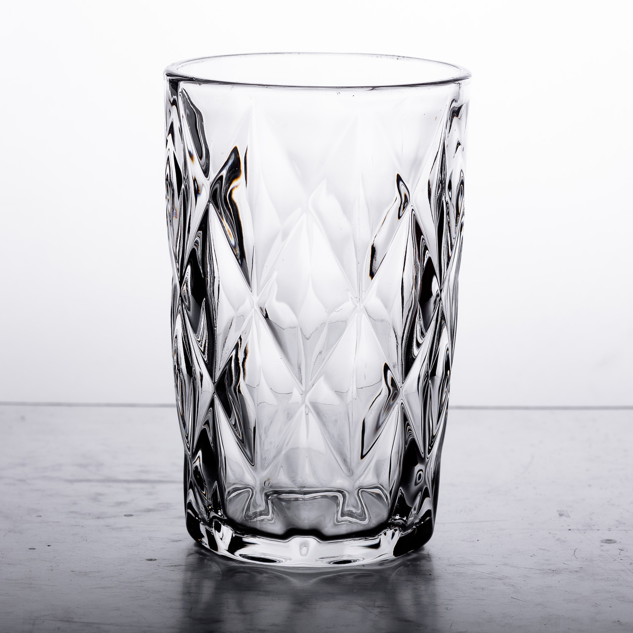 Набір склянок для напоїв 6 шт. з товстого скла 400 мл склянки для холодних напоїв