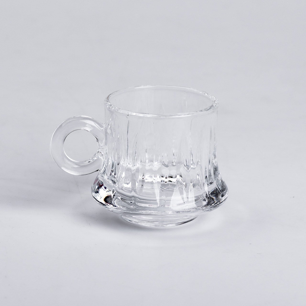 Набір скляних чашок 6 шт. для чаю, кави 100 мл