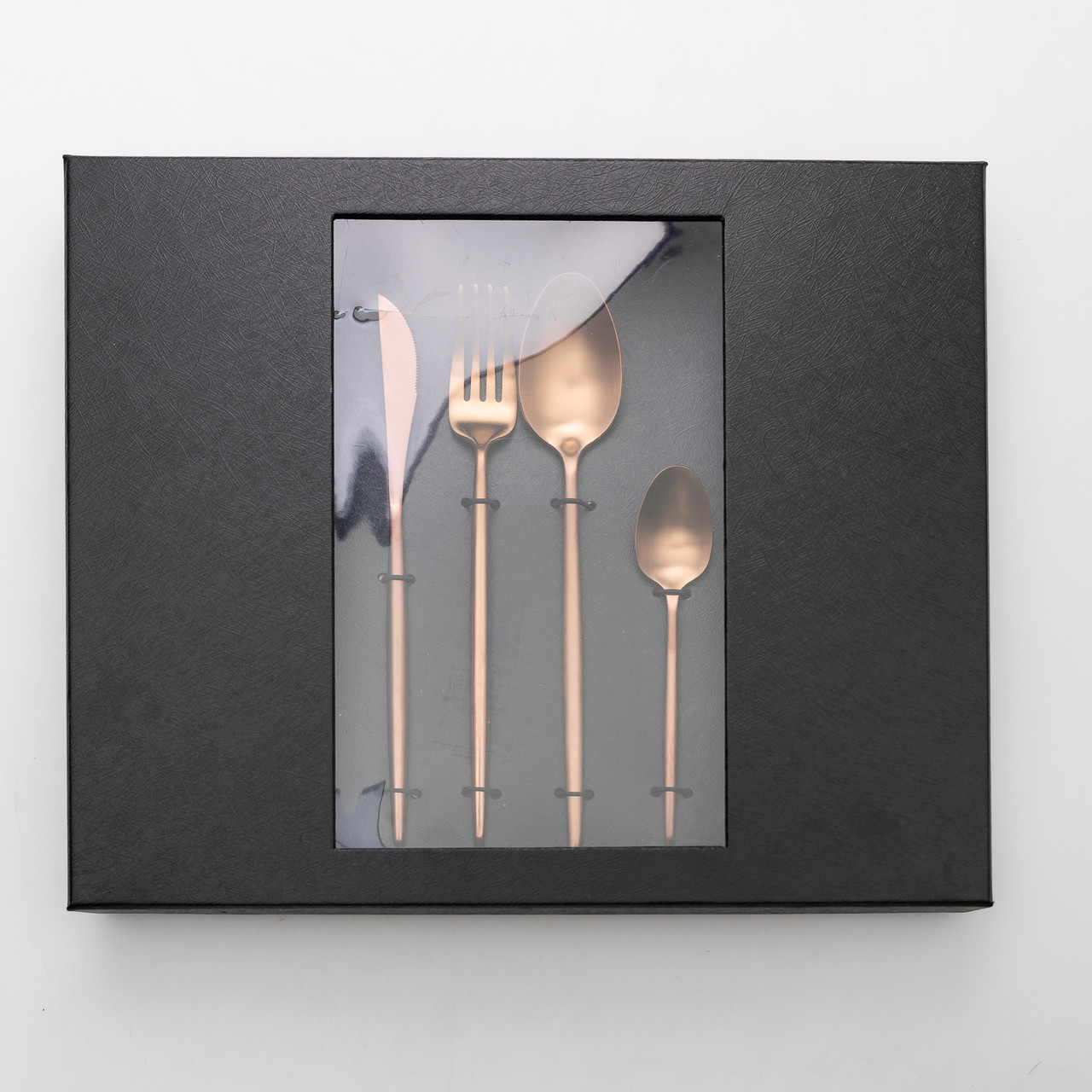 Набір столових приборів 24 предмети столовий набір на 6 персон Бронза