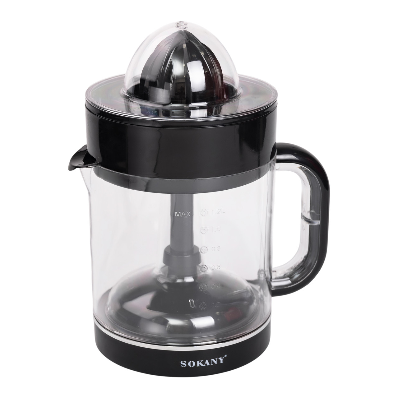 Соковижималка для цитрусових електрична 30 Вт 1.2 л прес для апельсинів Sokany