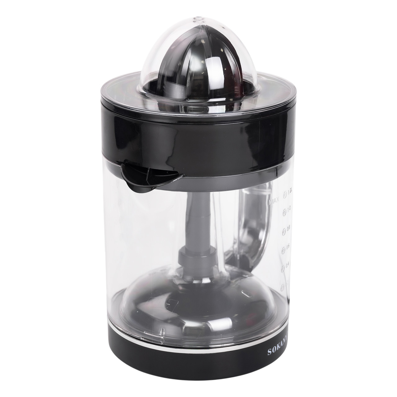 Соковижималка для цитрусових електрична 30 Вт 1.2 л прес для апельсинів Sokany