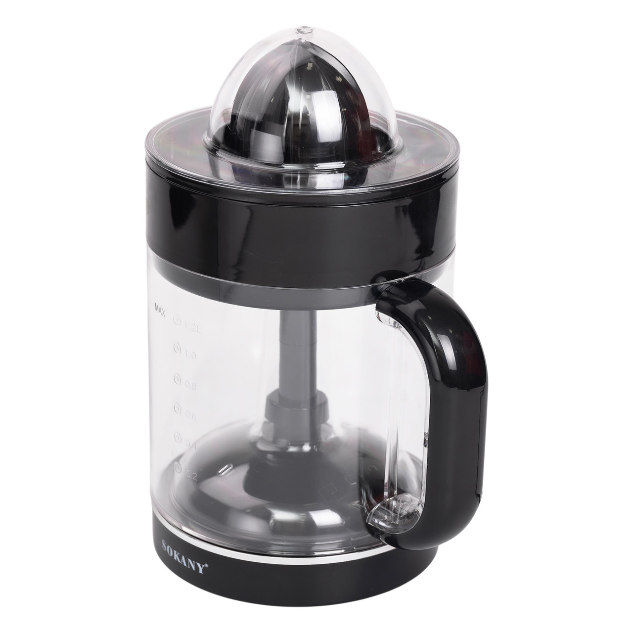 Соковижималка для цитрусових електрична 30 Вт 1.2 л прес для апельсинів Sokany