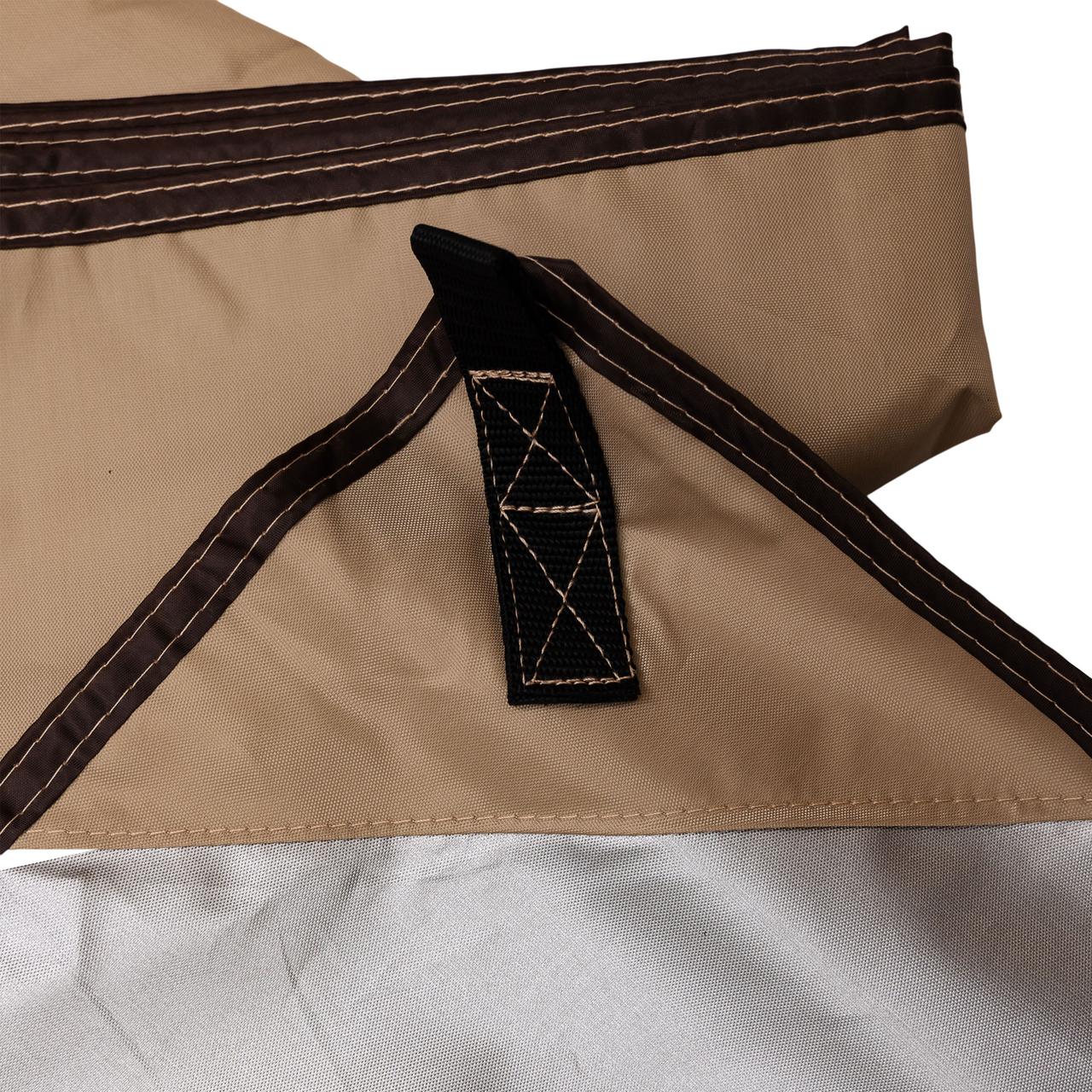 Тент навіс туристичний 3х2.95 м від сонця, дощу з люверсами Бежевий